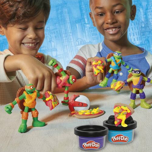 Set de Masa Moldeable Play-Doh Teenage Mutant Ninja Turtles Creaciones Cowabunga