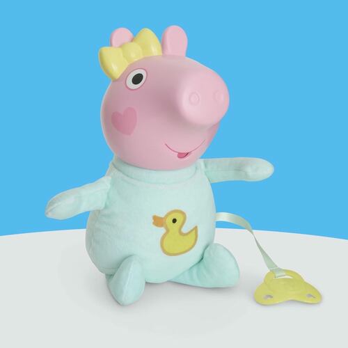 Muñeca Peppa Pig Gruñidos y Abrazos Evie