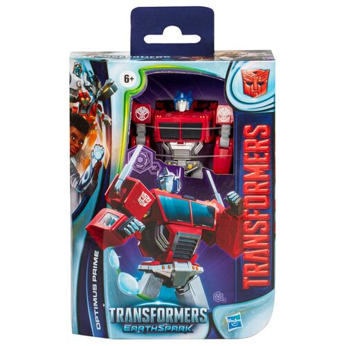 Figuras de Acción EarthSpark Deluxe Optimus Prime TRANSFORMERS