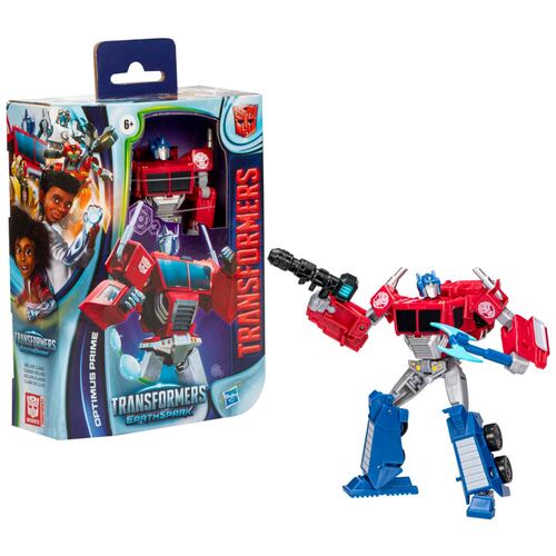 Figuras de Acción EarthSpark Deluxe Optimus Prime TRANSFORMERS