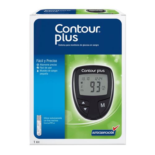Kit Medidor de Glusoca Contour Plus
