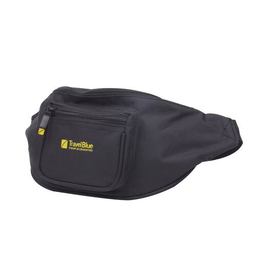 CANGURERA NEGRA 631 TRAVEL BLUE