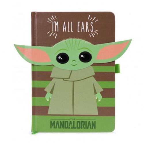 Cuaderno Premium Pyramid  Mandalorian I'm All Ears Green