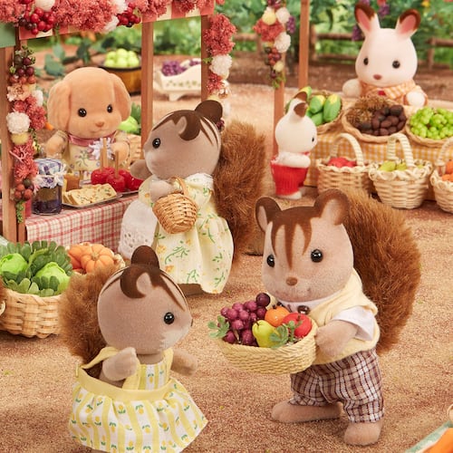 Familia Ardilla de la Nuez Sylvanian Families