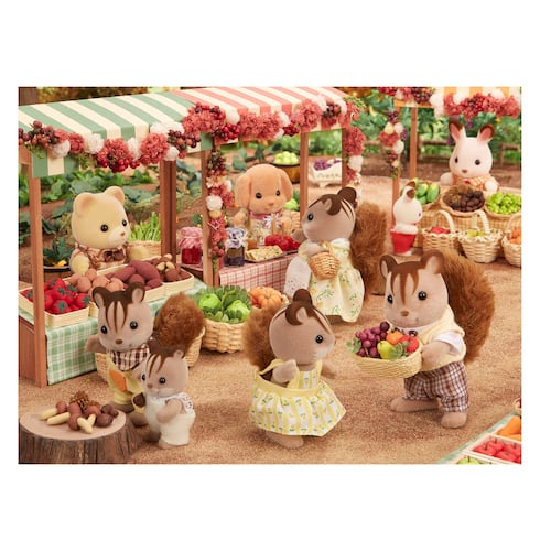 Familia Ardilla de la Nuez Sylvanian Families