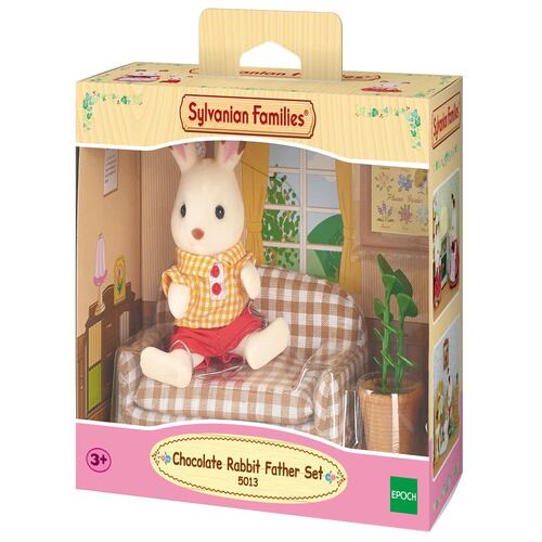 Set de Sofá Frasier Conejo Chocolate Sylvanian Families