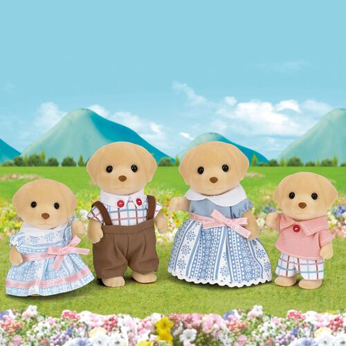 Familia Perro Labrador Sylvanian Families