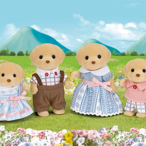 Familia Perro Labrador Sylvanian Families
