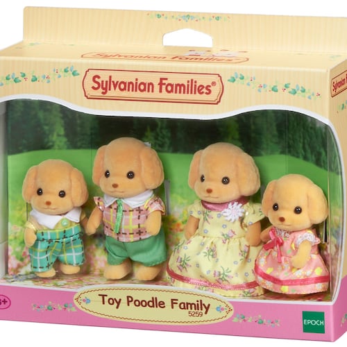 Familia Perro Caniche Sylvanian Families