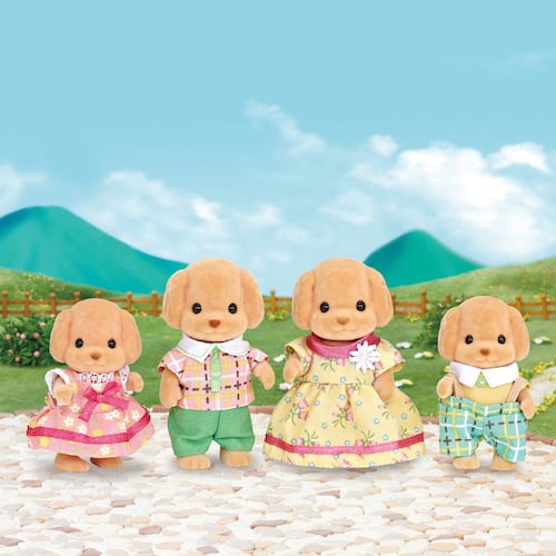 Familia Perro Caniche Sylvanian Families