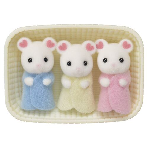 Sylv Families Trillizos Raton Marsh