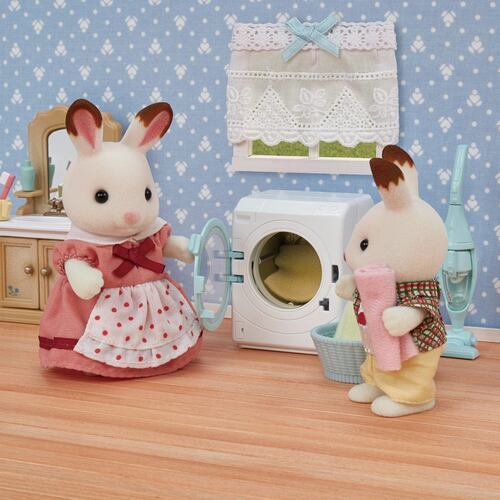 Set de Lavadora y Aspiradora Sylvanian Families