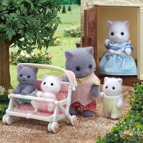 Familia Gato Persa Sylvanian Families