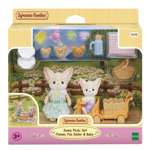 Set de Picnic Hermanos Zorro del desierto Sylvanian Families