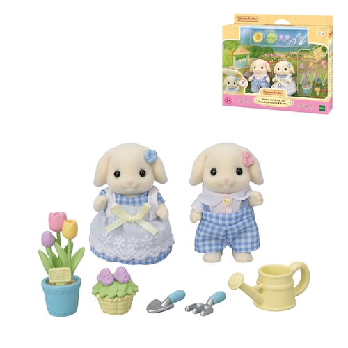 Set Hermanos Conejo Flora Sylvanian Families
