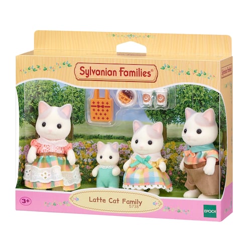Familia Gato Latte Sylvanian Families