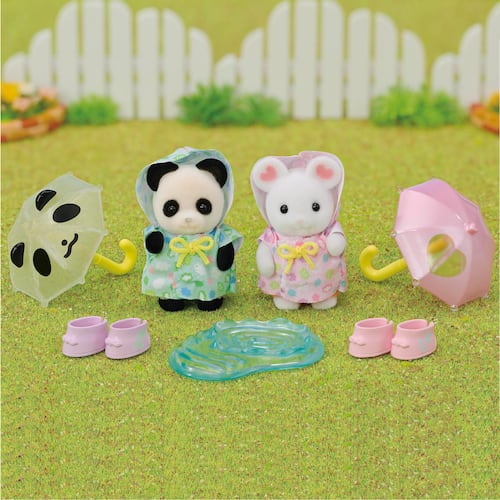 Amigos de la Guardería Día de Lluvia Sylvanian Families
