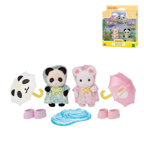 Amigos de la Guardería Día de Lluvia Sylvanian Families