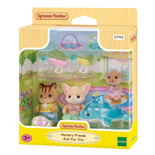 Amigos de la Guardería Fiesta en la piscina Sylvanian Families