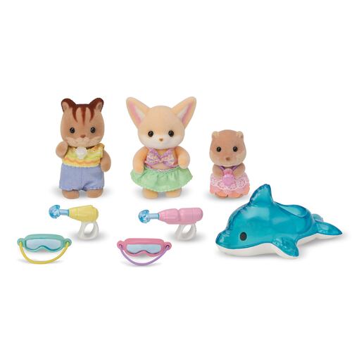 Amigos de la Guardería Fiesta en la piscina Sylvanian Families