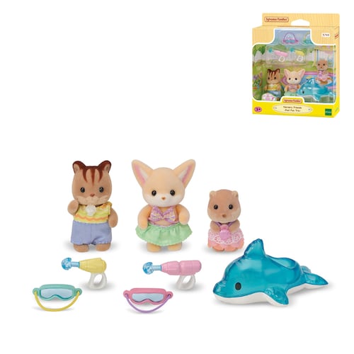Amigos de la Guardería Fiesta en la piscina Sylvanian Families