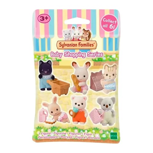 Bolsa con Figura Sorpresa Vamos de Compras Sylvanian