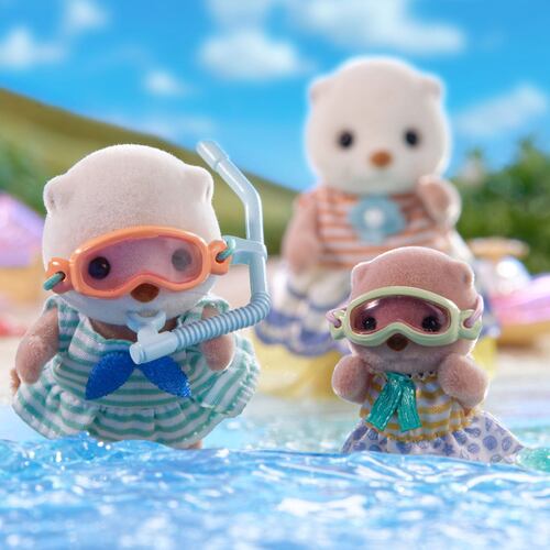 Set de Figuras Hermanas Nutria Marina SYLVANIAN FAMILIES