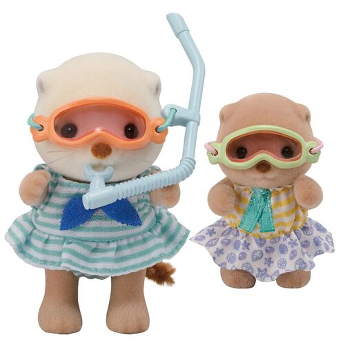 Set de Figuras Hermanas Nutria Marina SYLVANIAN FAMILIES