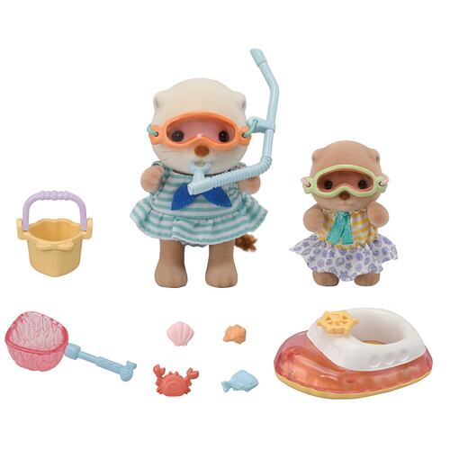 Set de Figuras Hermanas Nutria Marina SYLVANIAN FAMILIES