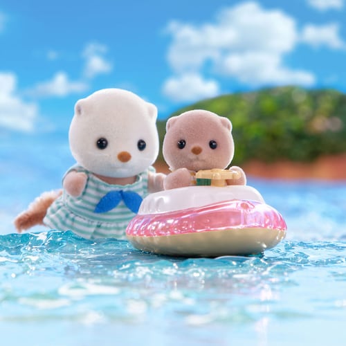 Set de Figuras Hermanas Nutria Marina SYLVANIAN FAMILIES