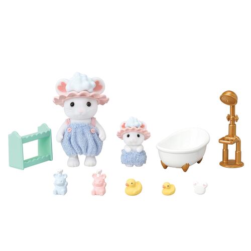 Set de Figuras Baño de Burbujas SYLVANIAN FAMILIES