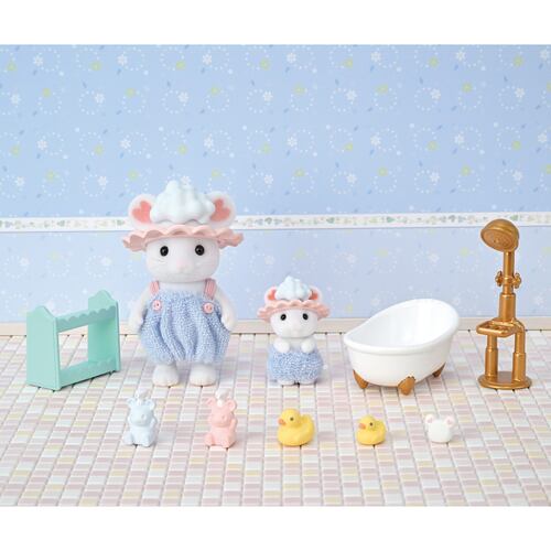 Set de Figuras Baño de Burbujas SYLVANIAN FAMILIES