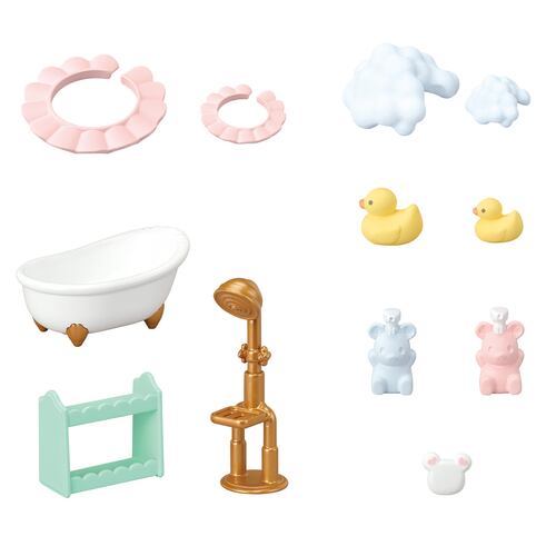 Set de Figuras Baño de Burbujas SYLVANIAN FAMILIES