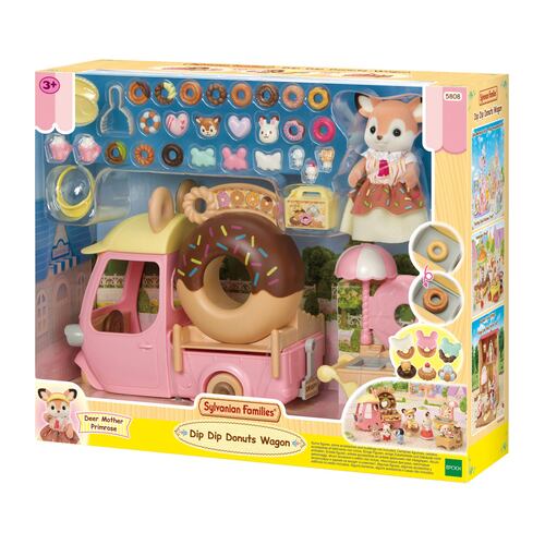 Set de Figuras Furgoneta de Donas SYLVANIAN FAMILIES