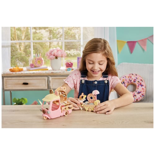 Set de Figuras Furgoneta de Donas SYLVANIAN FAMILIES