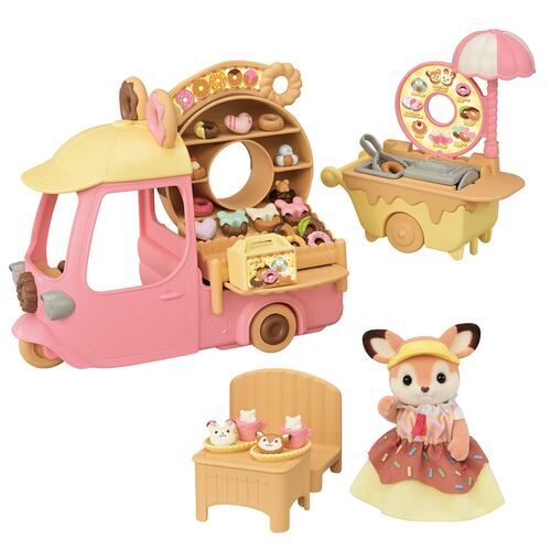 Set de Figuras Furgoneta de Donas SYLVANIAN FAMILIES