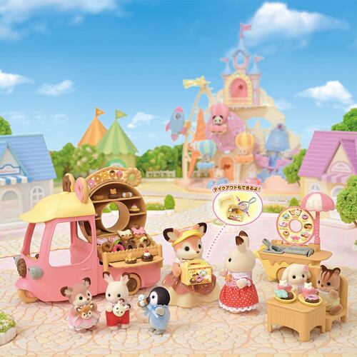 Set de Figuras Furgoneta de Donas SYLVANIAN FAMILIES