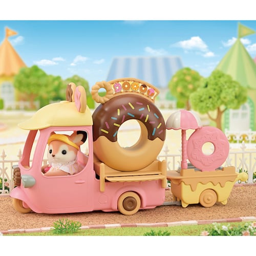 Set de Figuras Furgoneta de Donas SYLVANIAN FAMILIES