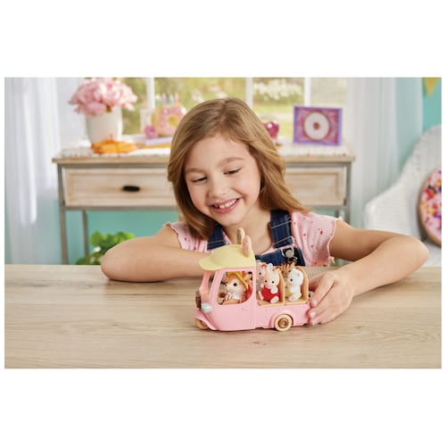 Set de Figuras Furgoneta de Donas SYLVANIAN FAMILIES
