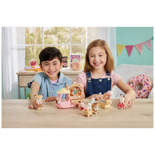 Set de Figuras Furgoneta de Donas SYLVANIAN FAMILIES