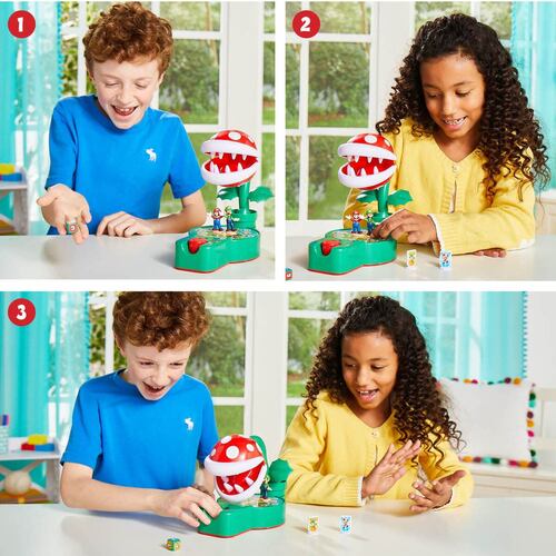 Juego de Mesa Super Mario Piranha Plant Escape