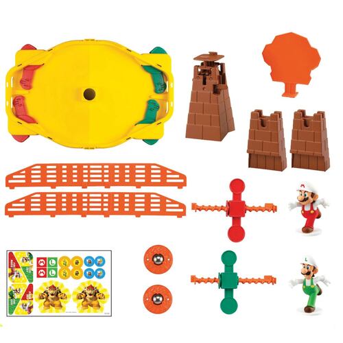 Juego de Mesa Super Mario Fire Mario Stadium