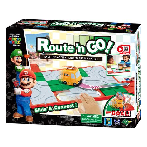 Juego de Mesa The Super Mario Bros. Movie 7465 Route 'n GO!