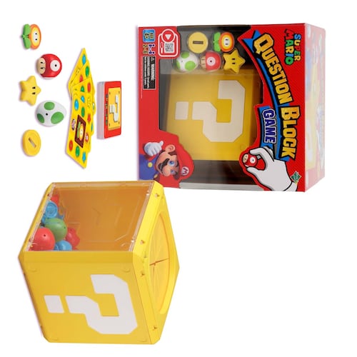Juegos de Mesa Super Mario Question Block Game Epoch Games