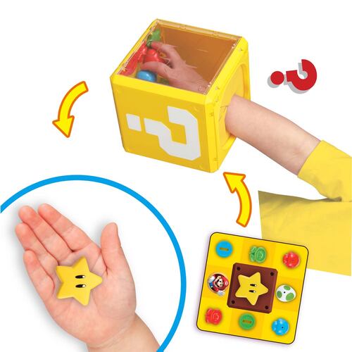 Juegos de Mesa Super Mario Question Block Game Epoch Games