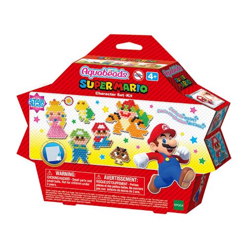 Super Mario Set de Personajes Aquabeads