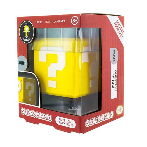 Lámpara Question Block Icon Super Mario