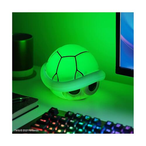 Lámpara Caparazón Verde con Sonido Super Mario