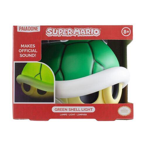 Lámpara Caparazón Verde con Sonido Super Mario