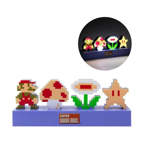 Lámpara Super Mario Bros Icons